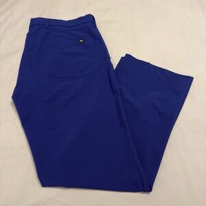 J. Lindeberg Ellott Golf Pants Mens Size 40x32 Blue‎ Performance Stretch Casual